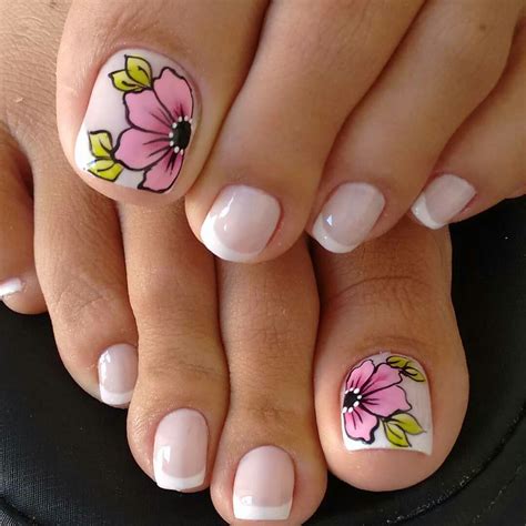 modelos de uñas para pies|uñas de los pies pintadas.